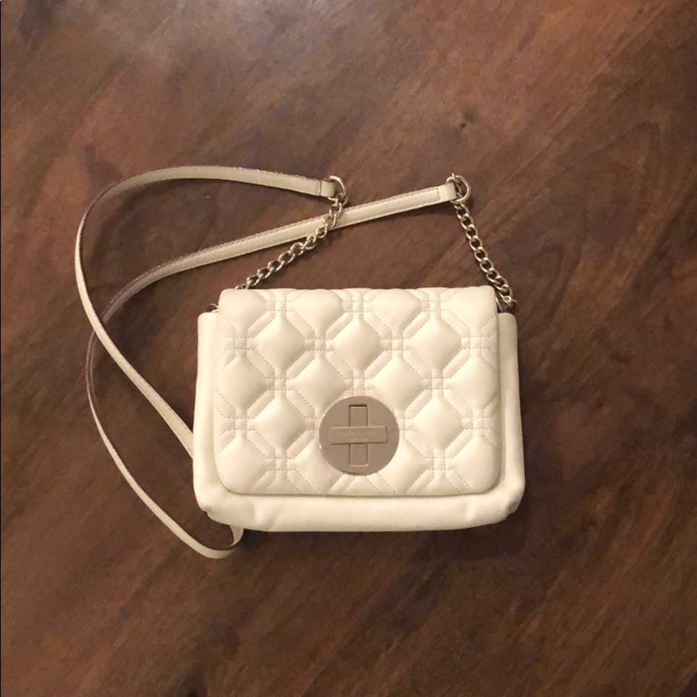 White Kate Spade Crossbody Purse! ♠️